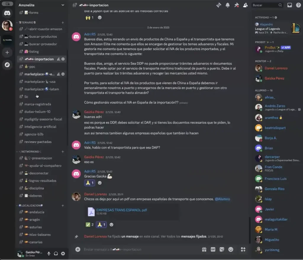 Discord AMZN Élite