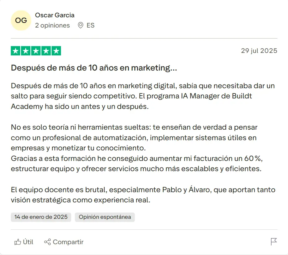 Opinion Buildt Academy 5