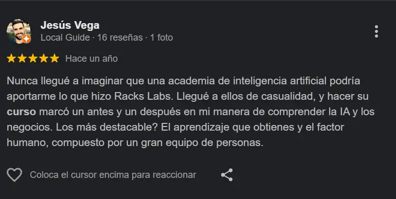 Racks Academy opiniones