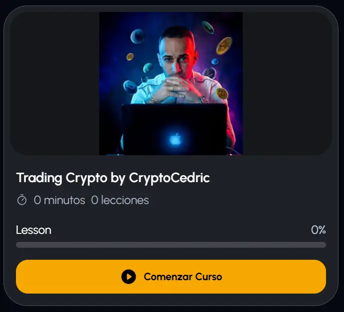 Formación de CryptoCedric de FundeX Prop