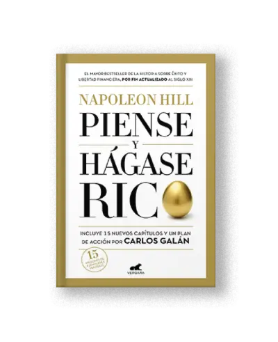 Libro "Piense y hágase rico" de Carlos Galán