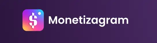 Logo oficial de Monetizagram el workshop de afiliación en Instagram de Fabio Serna